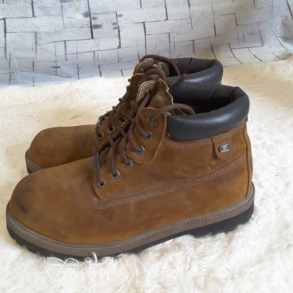 Skechers Verdict 4442 Brown Ankle Boots 